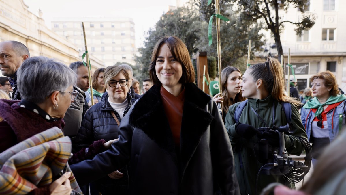 Diana Morant en la Romería de las Cañas de Castellón