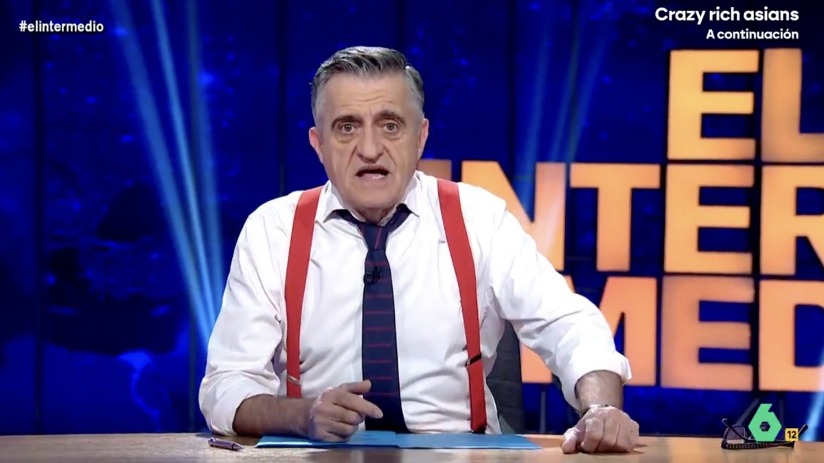 El Gran Wyoming en 'El Intermedio'