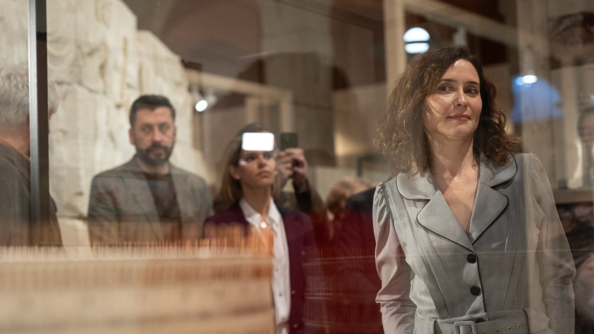 La presidenta de la Comunidad de Madrid, Isabel Díaz Ayuso