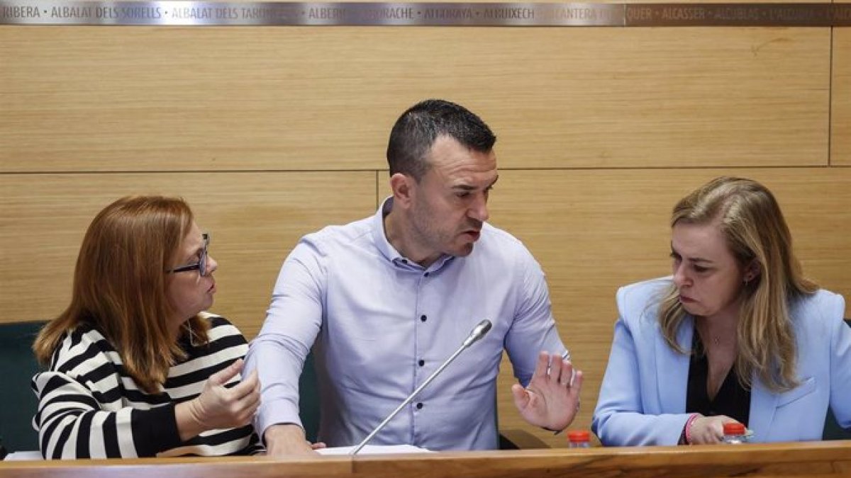 Reme Mazzolari, Vicent Mompó y Natalia Enguix