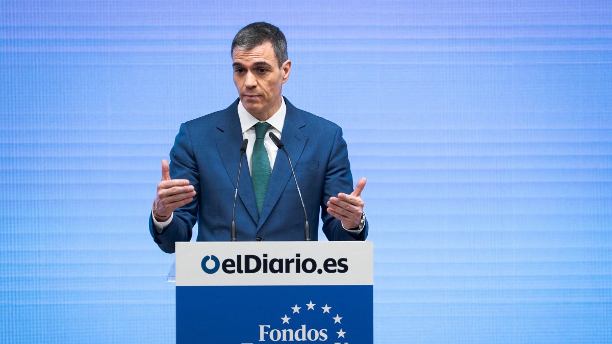 (Foto de ARCHIVO)

Pedro Sánchez, en un acto este viernes en Madrid.