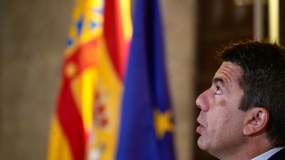 El president de la Generalitat, Carlos Mazón.