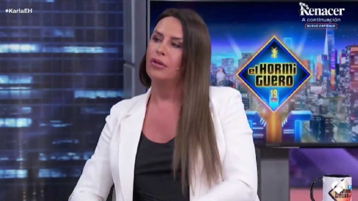 Karla Sofía Gascón en 'El Hormiguero'