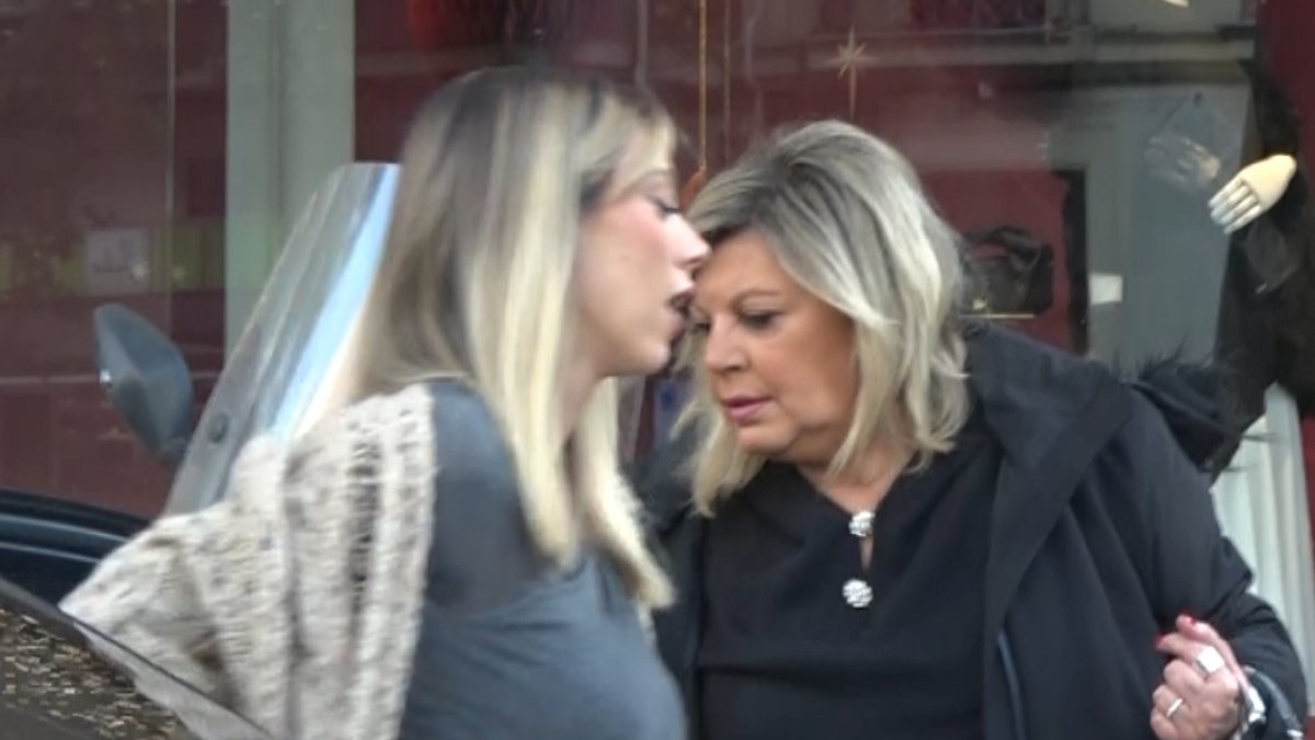 Terelu Campos y Alejandra Rubio, poco antes de dar a luz.