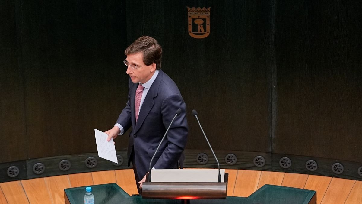 El alcalde de Madrid, José Luis Martínez-Almeida.