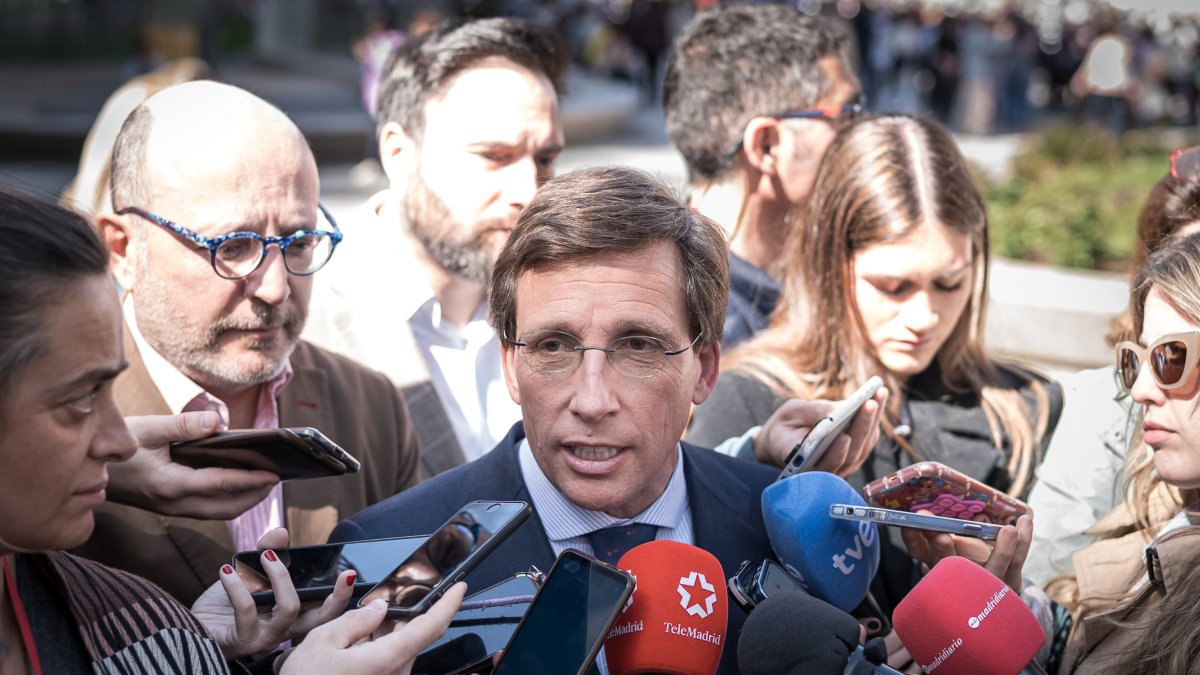 El alcalde de Madrid, José Luis Martínez-Almeida.