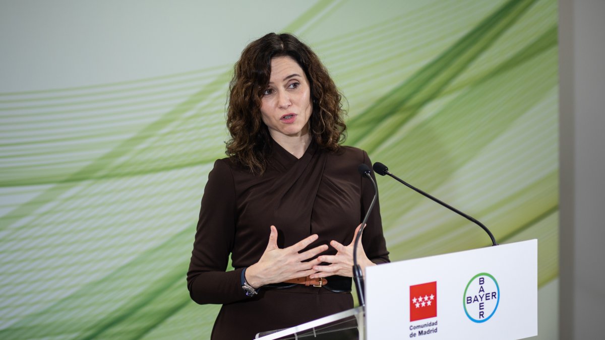 La presidenta de la Comunidad de Madrid, Isabel Díaz Ayuso.