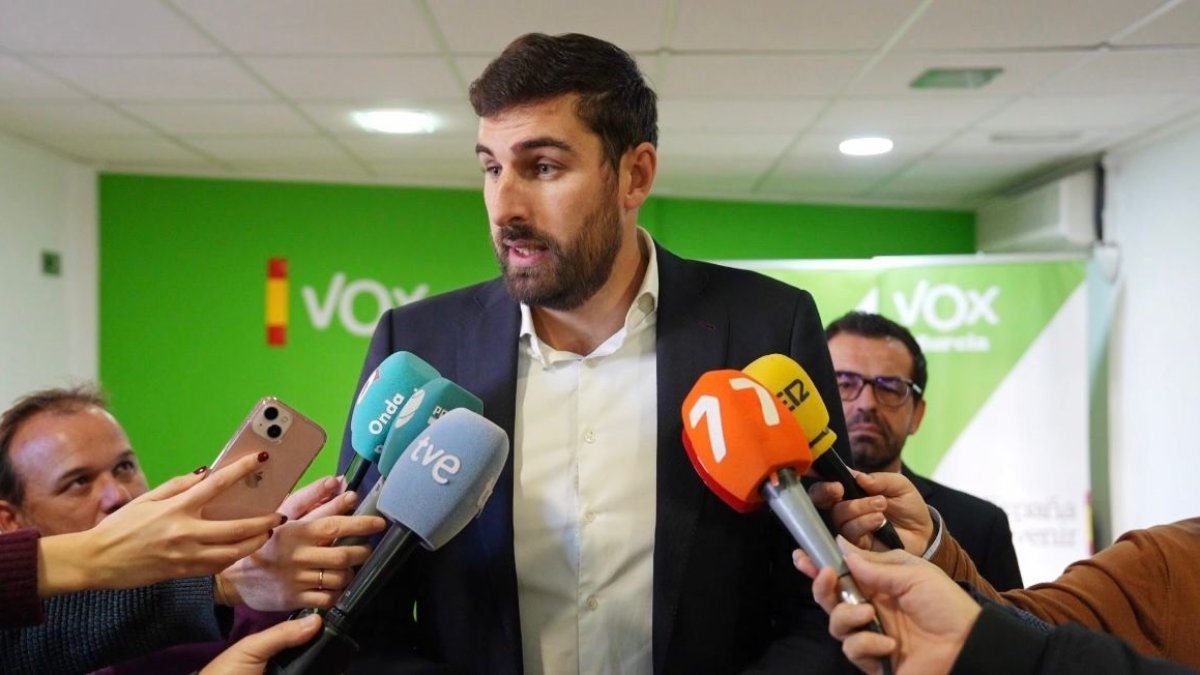 (Foto de ARCHIVO)
El presidente provincial de VOX en la Región de Murcia, José Ángel Antelo