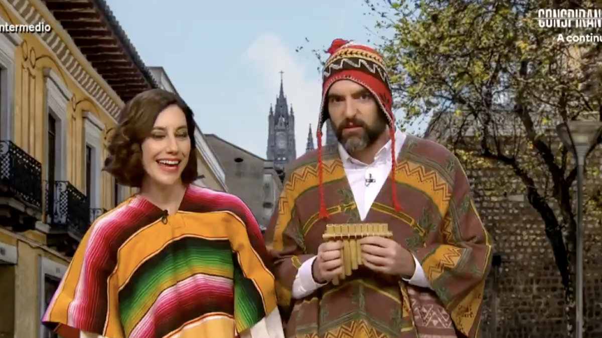 Cristina Gallego junto a Dani Mateo