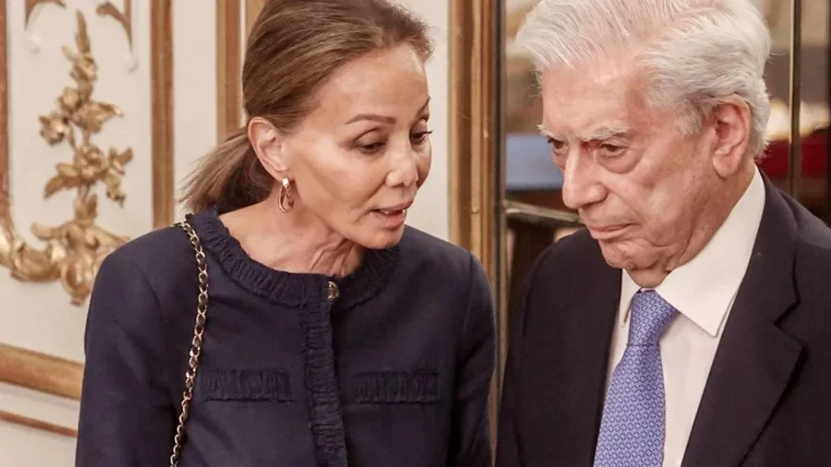 Isabel Preysler con Mario Vargas Llosa en una foto de archivo.