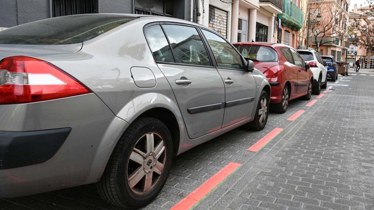 Zona naranja en la ciudad de Valencia