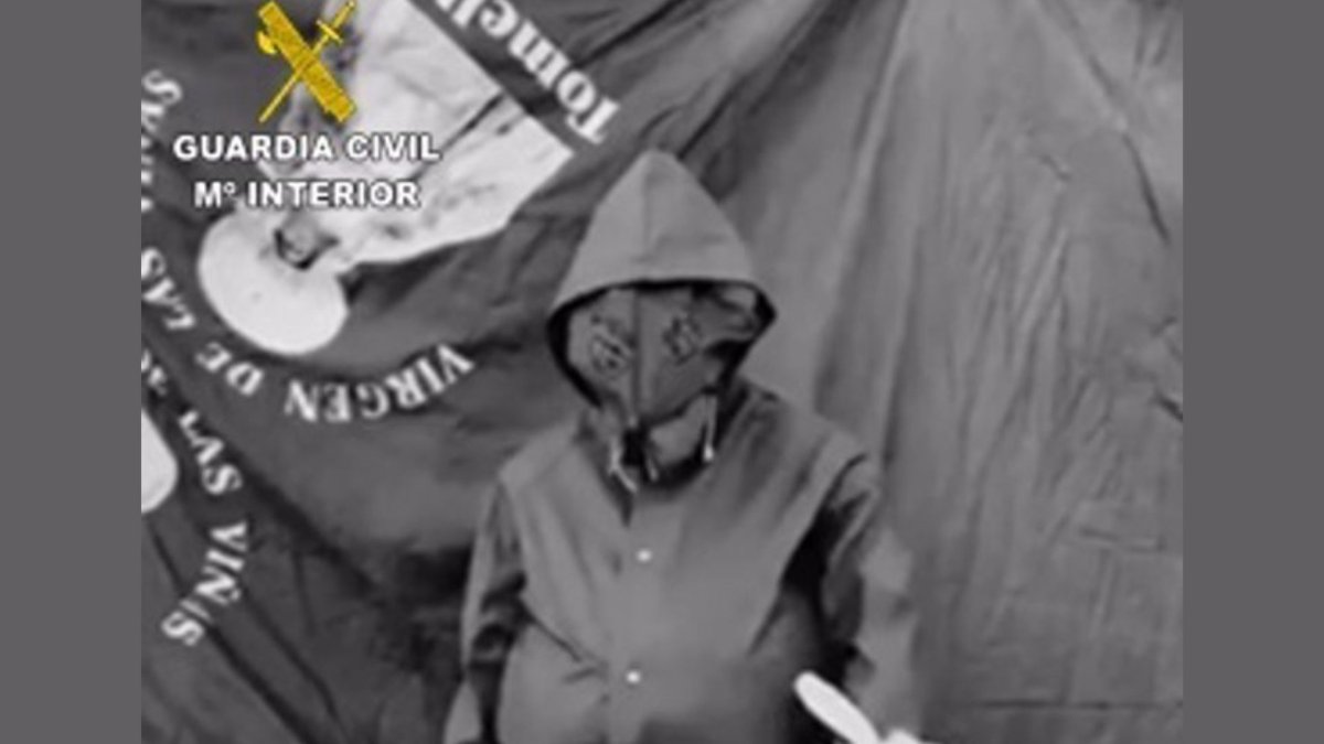 Vídeo de la persona que robó el pañuelo