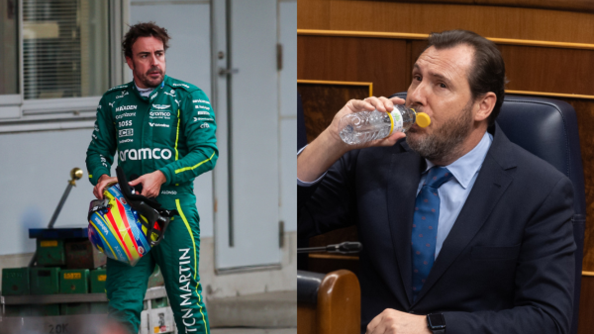 Fernando Alonso y Óscar Puente