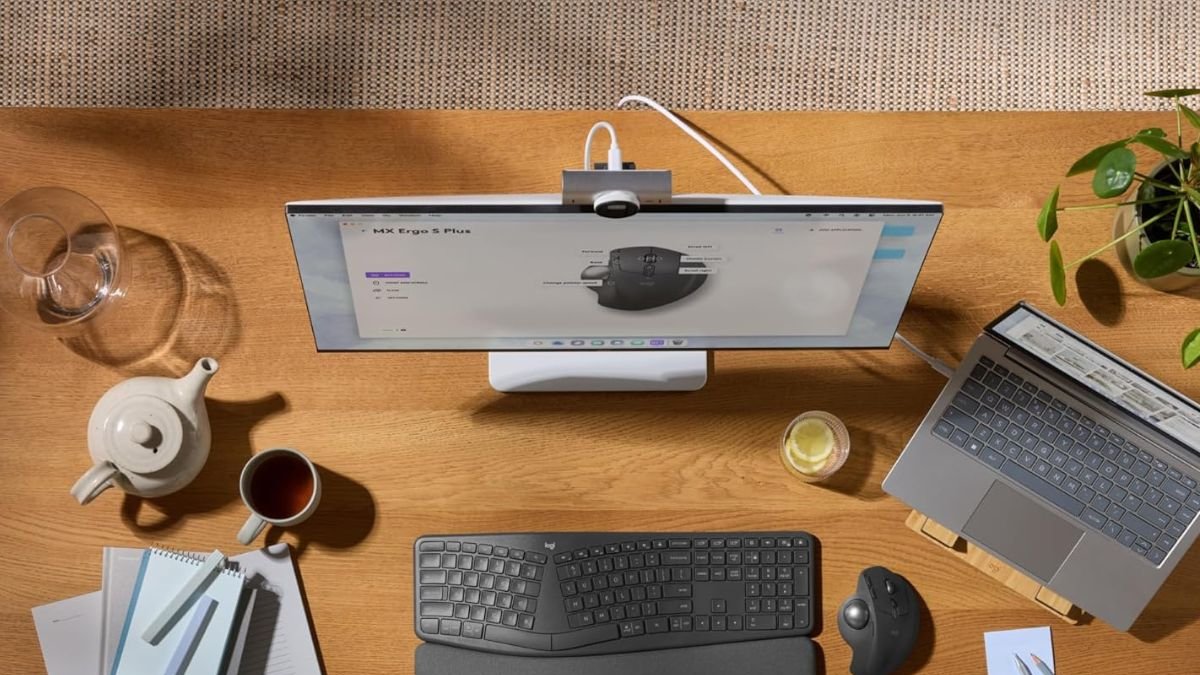Ratón ergonómico inalámbrico Logitech MX Ergo S