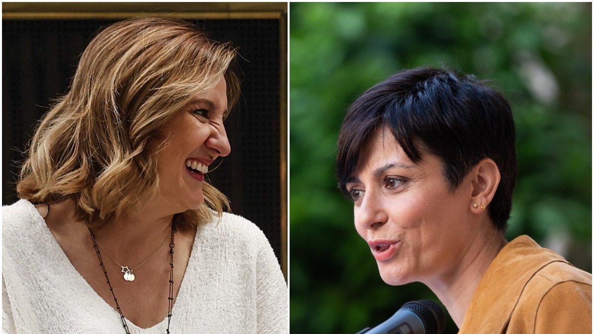 La alcaldesa de Valencia, María José Catalá y la ministra de Vivienda, Isabel Rodríguez.