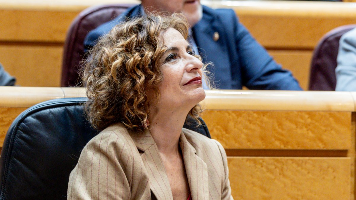 María Jesús Montero, vicepresidenta primera del Gobierno