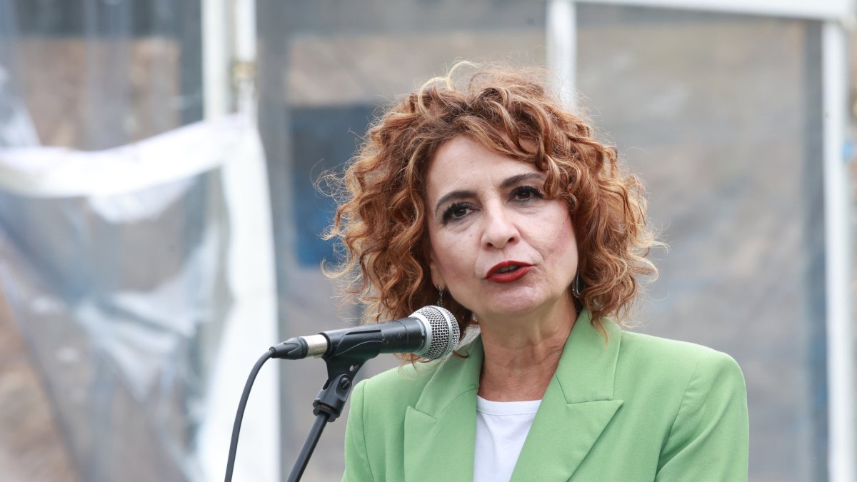 La vicepresidenta primera y ministra de Hacienda, María Jesús Montero