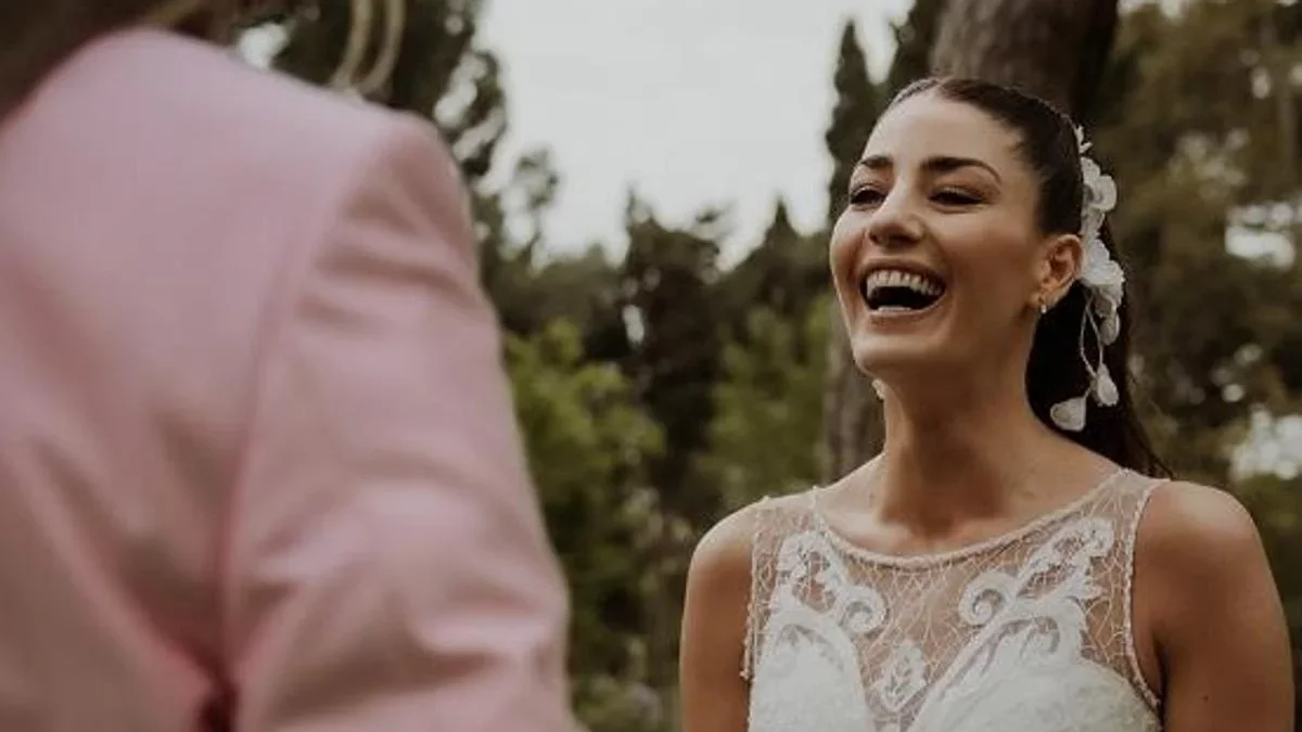 Laura Moure no ha dudado en compartir fotos de su boda con sus seguidores.