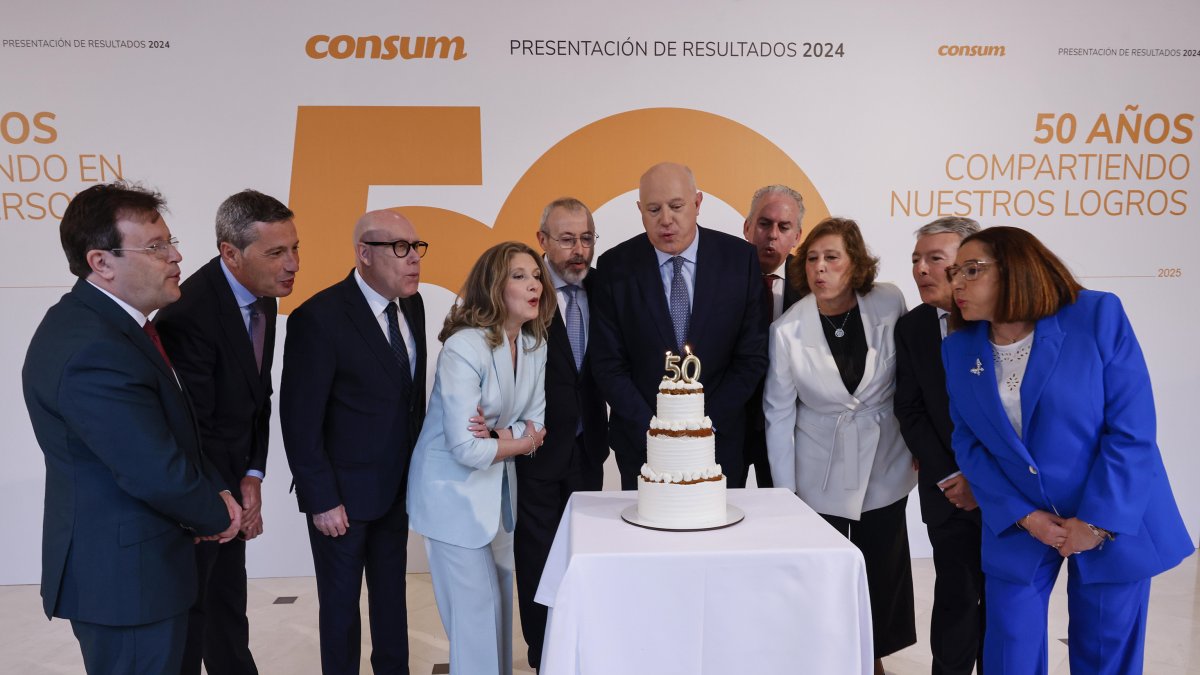 Presentación de los resultados de Consum