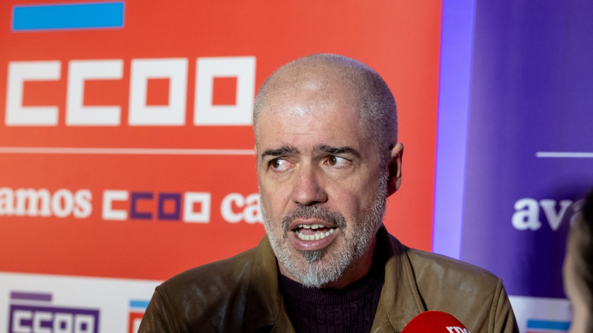 El secretario general de CCOO, Unai Sordo