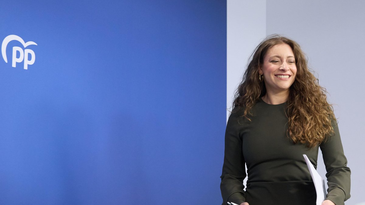 La vicesecretaria de Sanidad y Educación del PP, Ester Muñoz.
