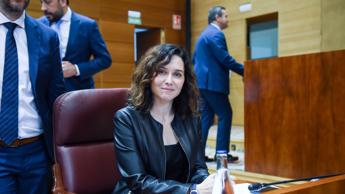 Isabel Díaz Ayuso, presidenta de la Comunidad de Madrid