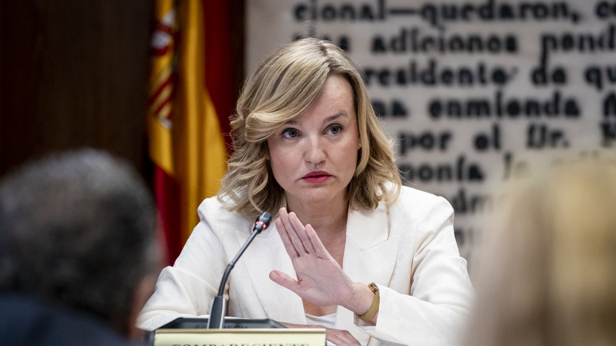 Pilar Alegría comparece en la Comisión de Investigación sobre el caso Koldo en el Senado