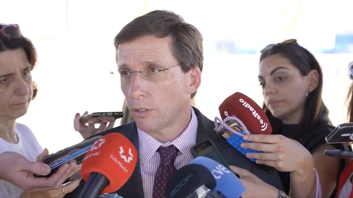 El alcalde de Madrid, José Luis Martínez-Almeida
