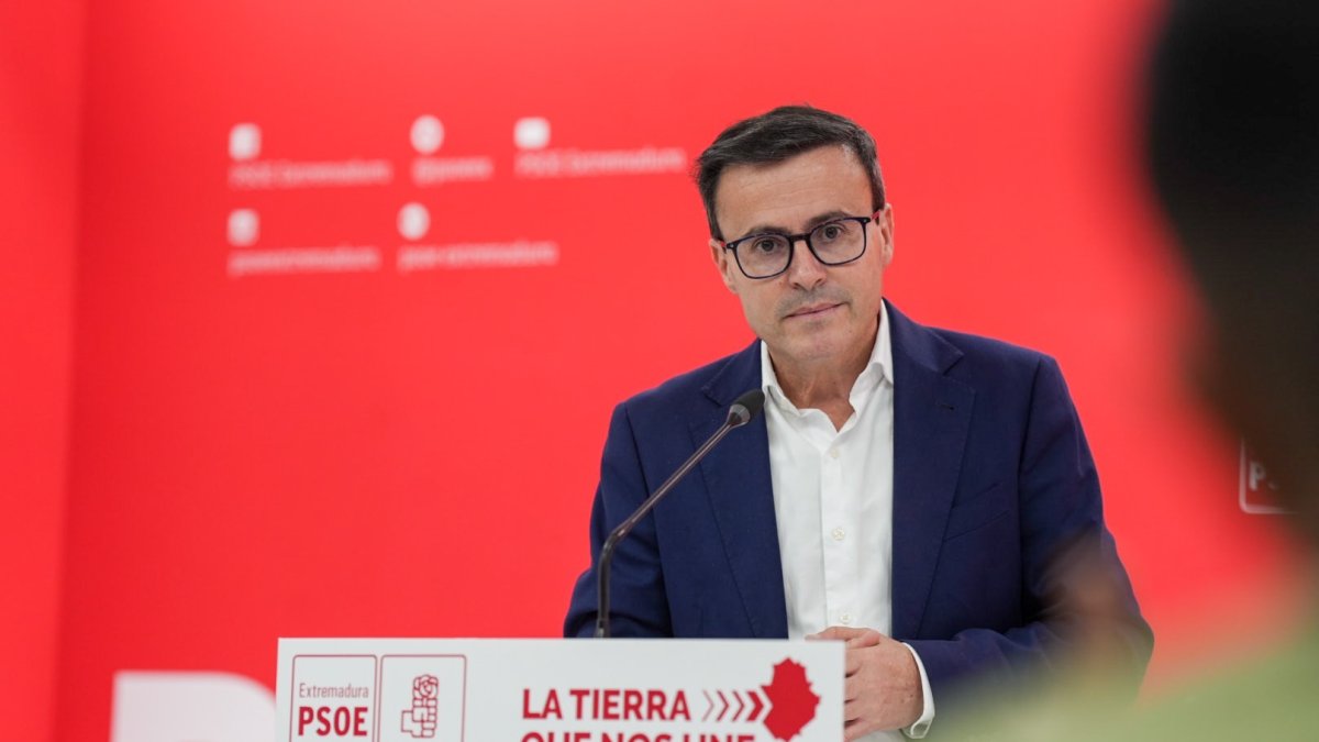 (Foto de ARCHIVO)
El secretario general del PSOE, Miguel Ángel Gallardo