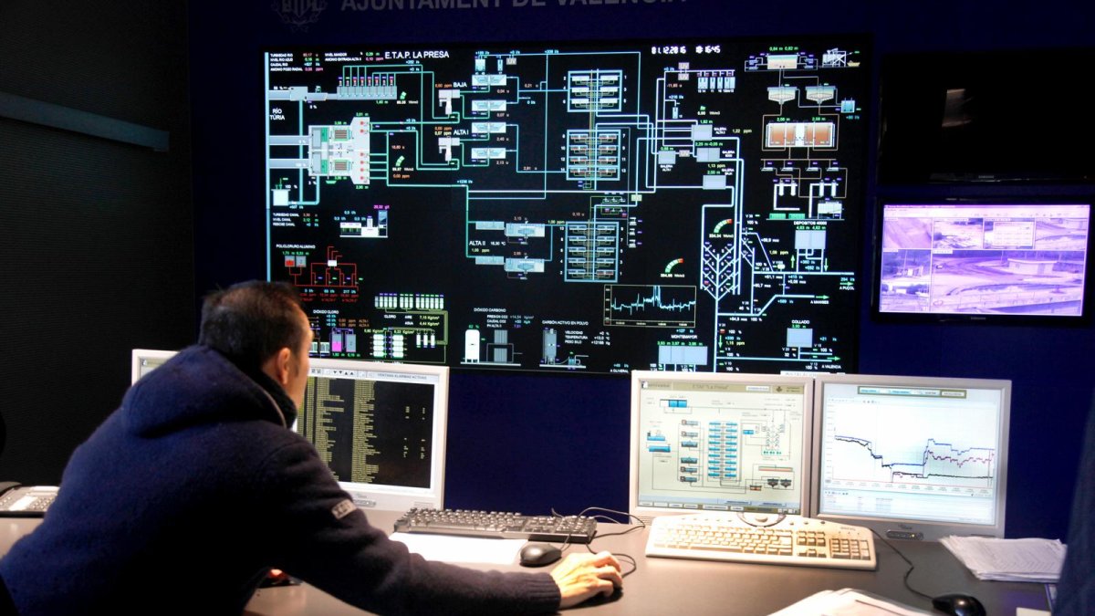 Control de digitalización de la red de aguas residuales