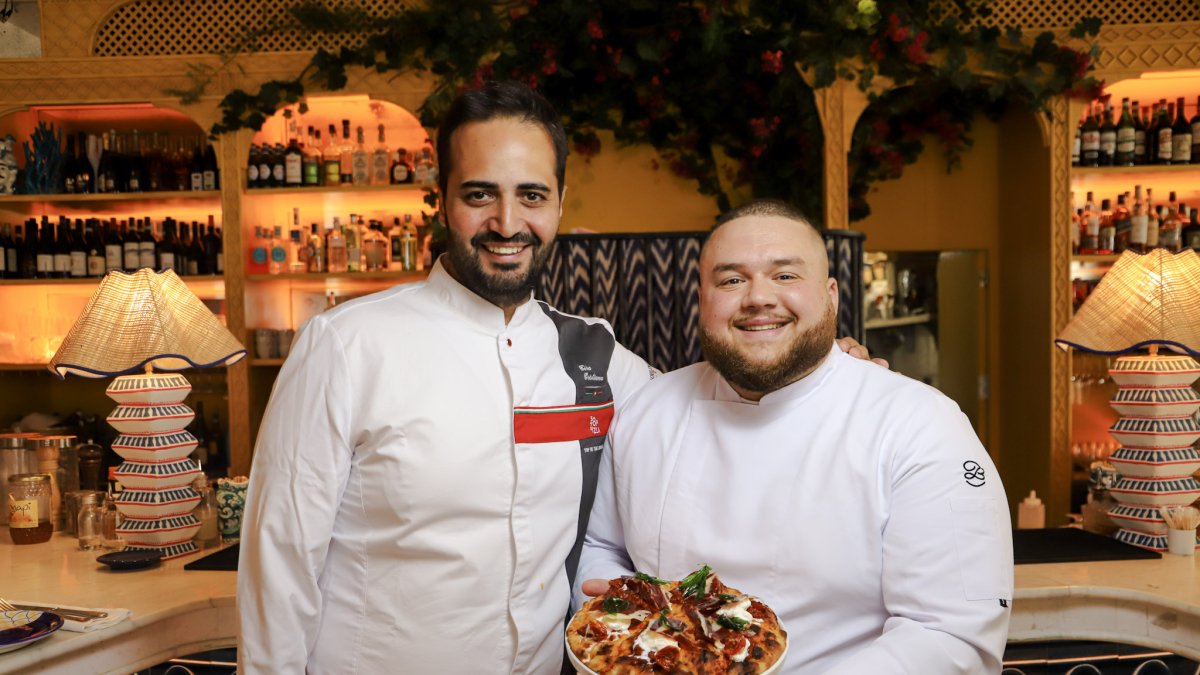 Ciro Cristiano y Simone, dueño y chef de Baldoria.