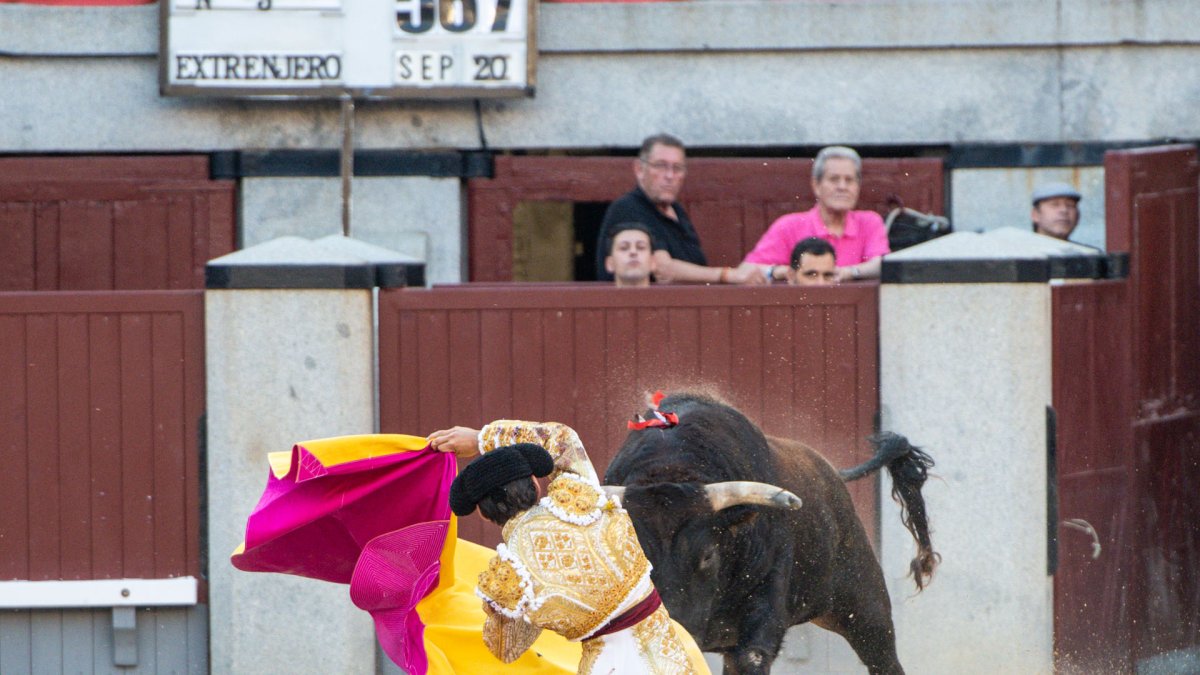 Ismael Martín recibió así a sus dos toros