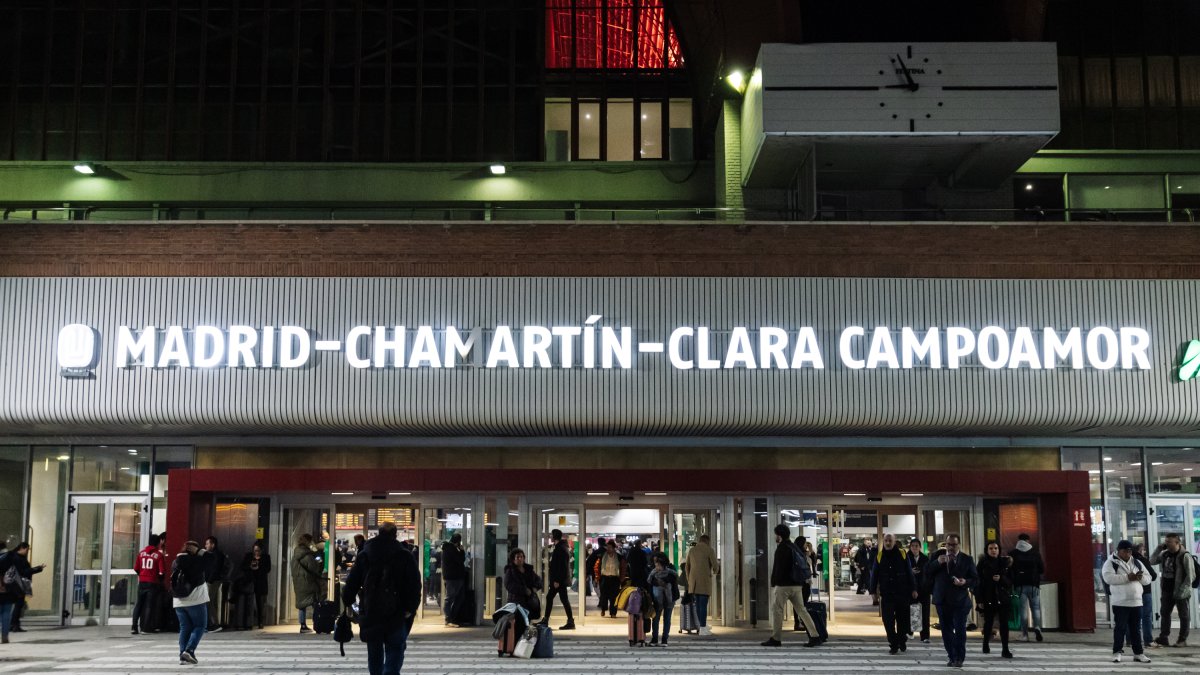 Exterior de la estación de Madrid-Chamartín-Clara Campoamor