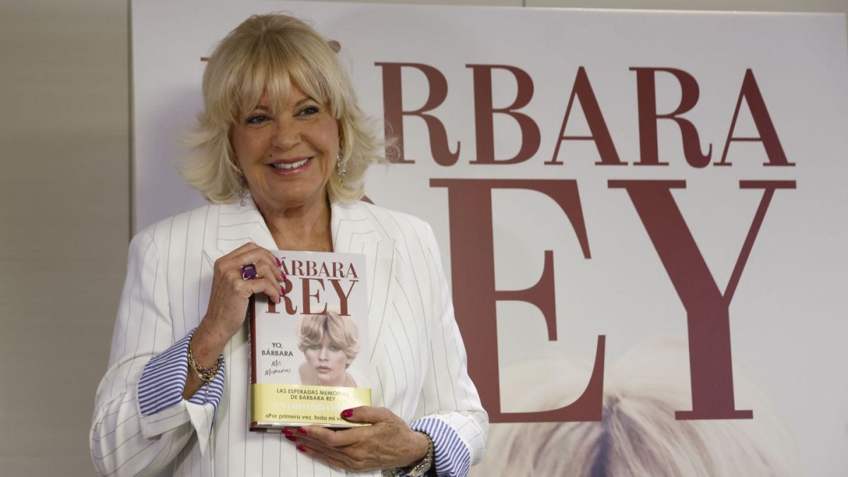 Bárbara Rey presenta sus memorias