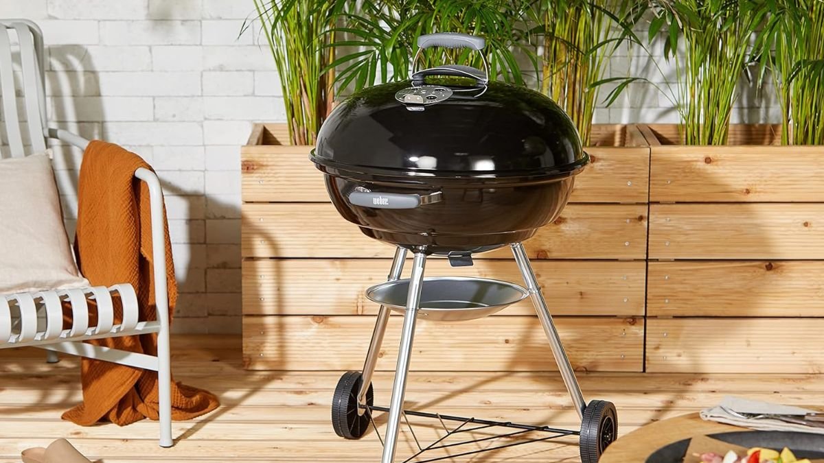 Barbacoa de carbón Weber Compact Kettle