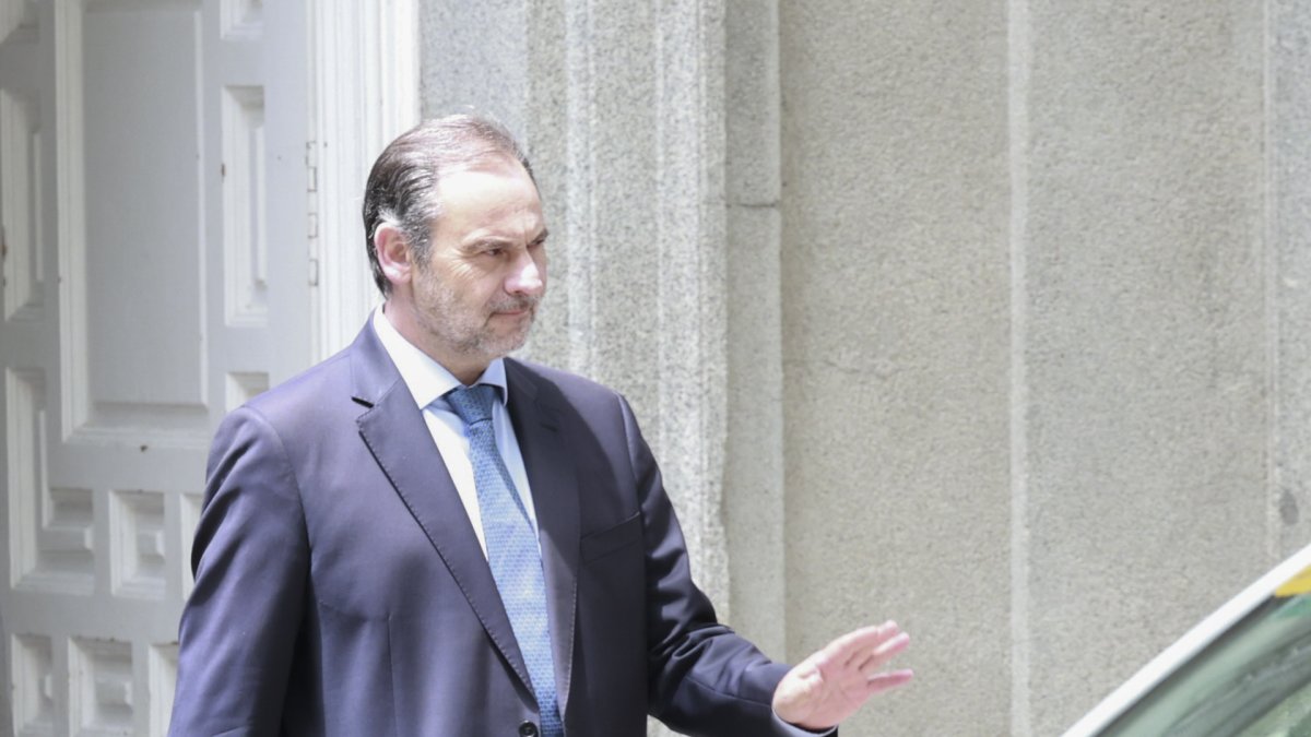 Jose Luis Abalos, en el Supremo, el lunes 23 de junio.