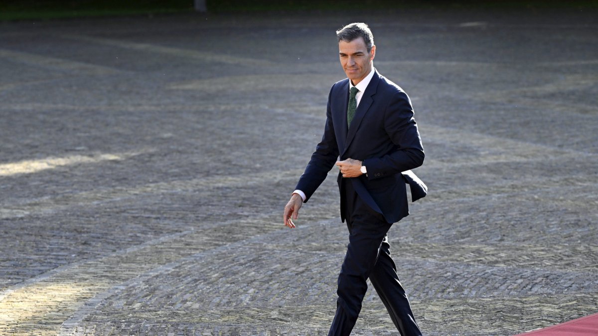 Pedro Sánchez, en la cumbre de la OTAN en La Haya.
