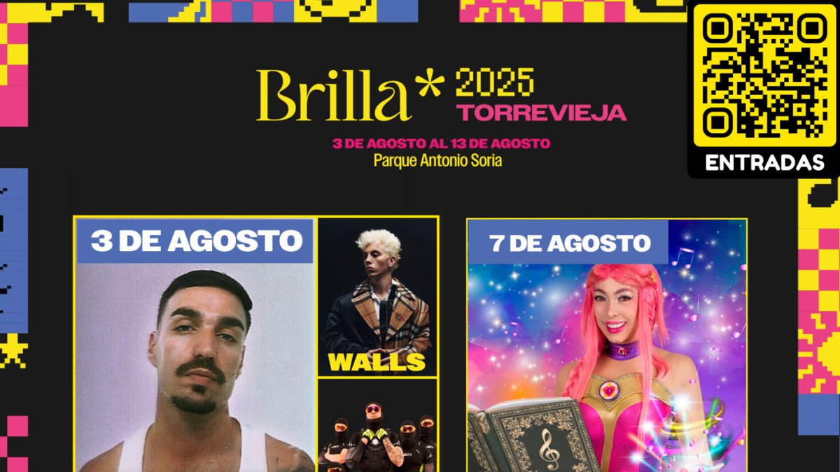 Cartel Brilla Torrevieja