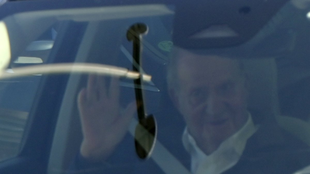 El Rey Juan Carlos I en Vigo, este pasado 16 de junio.