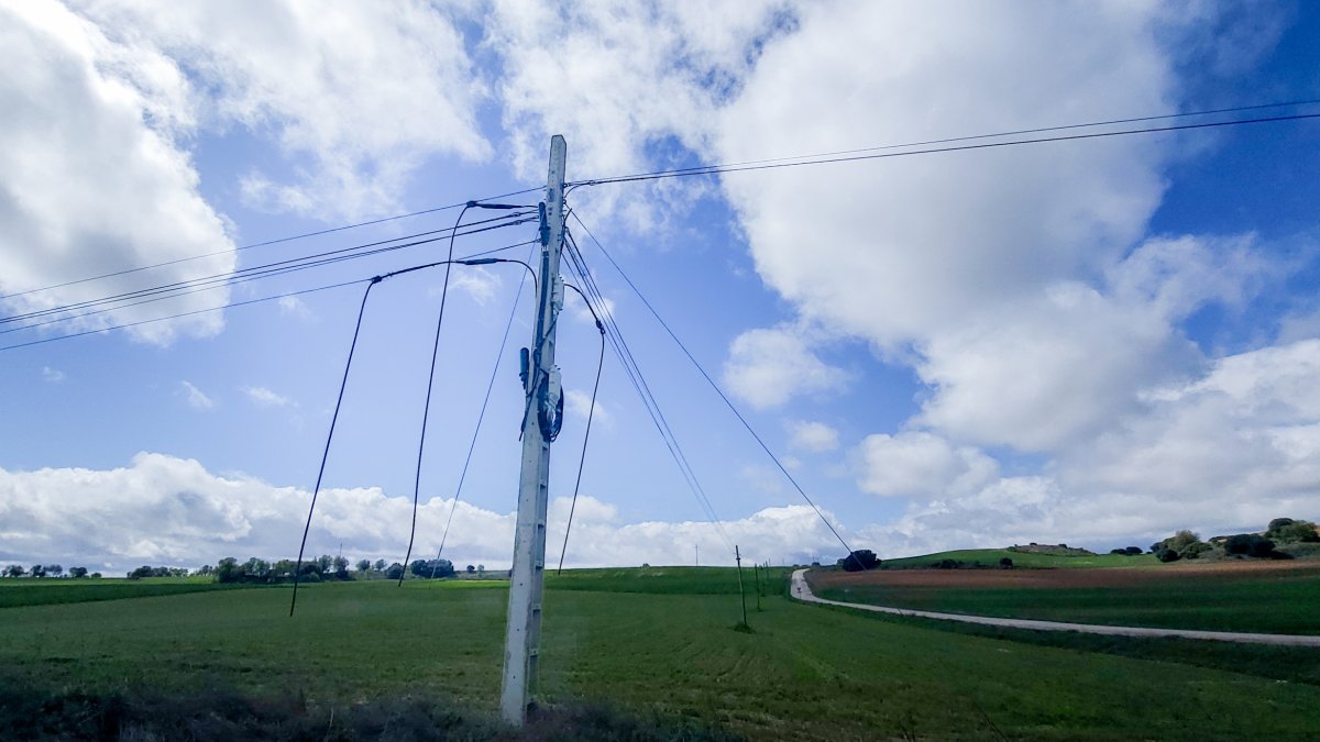 Una torre de luz