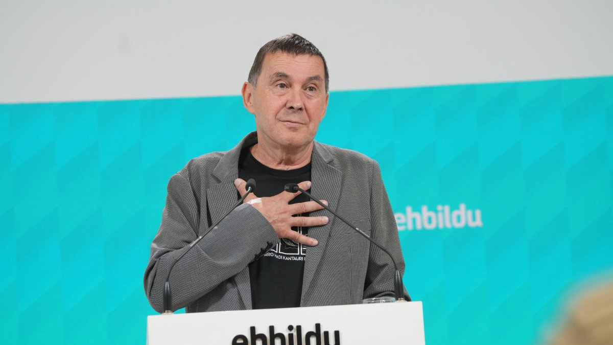 El secretario general de EH Bildu, Arnaldo Otegi