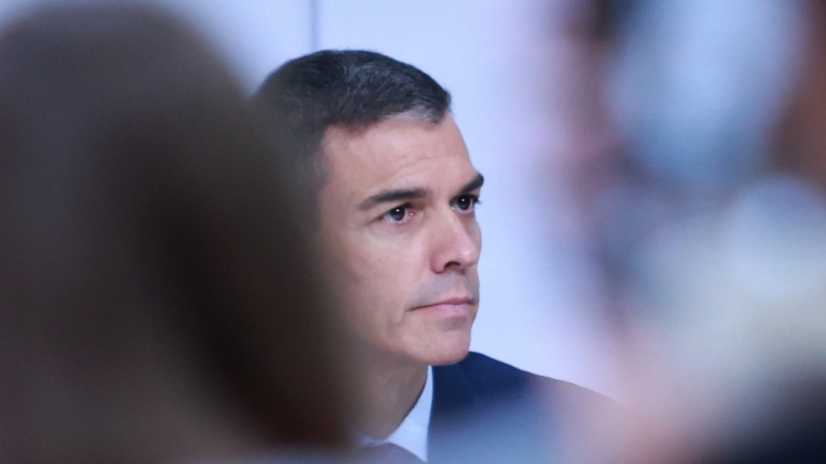 El presidente del Gobierno, Pedro Sánchez