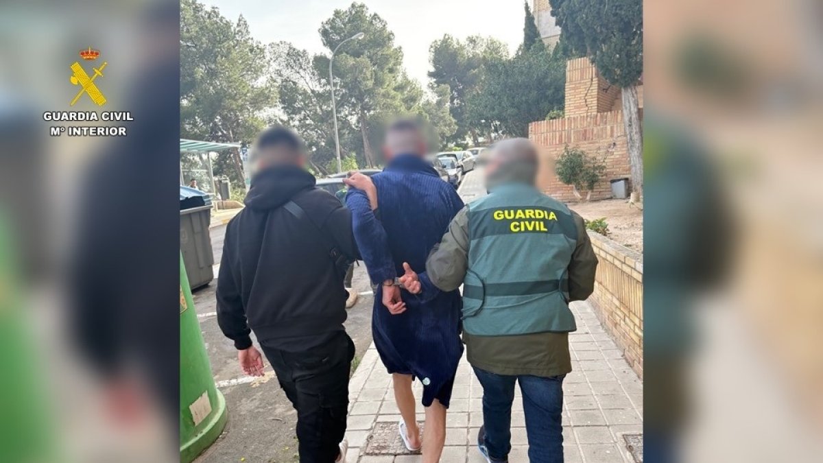 Detenido por la Guardia Civil