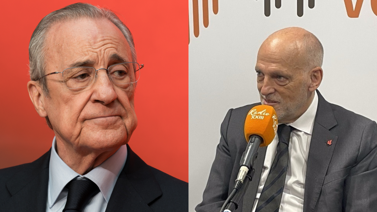 Florentino Pérez y Javier Tebas.