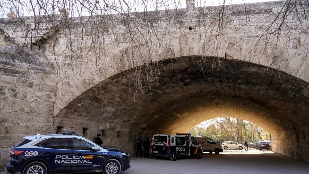 Puente Del Real en el antiguo cauce del Turia