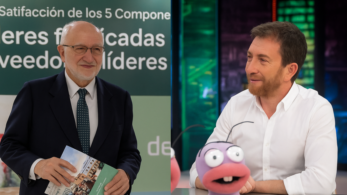 Juan Roig y Pablo Motos.