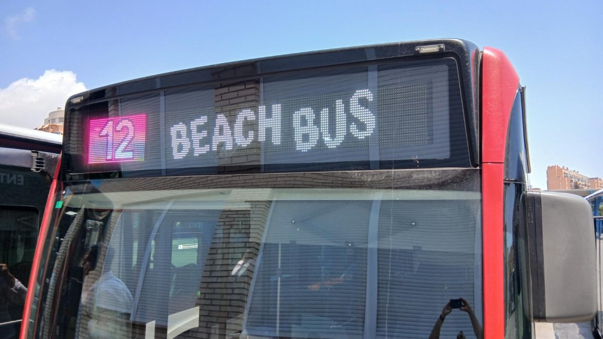 Imagen del nuevo Beach Bus