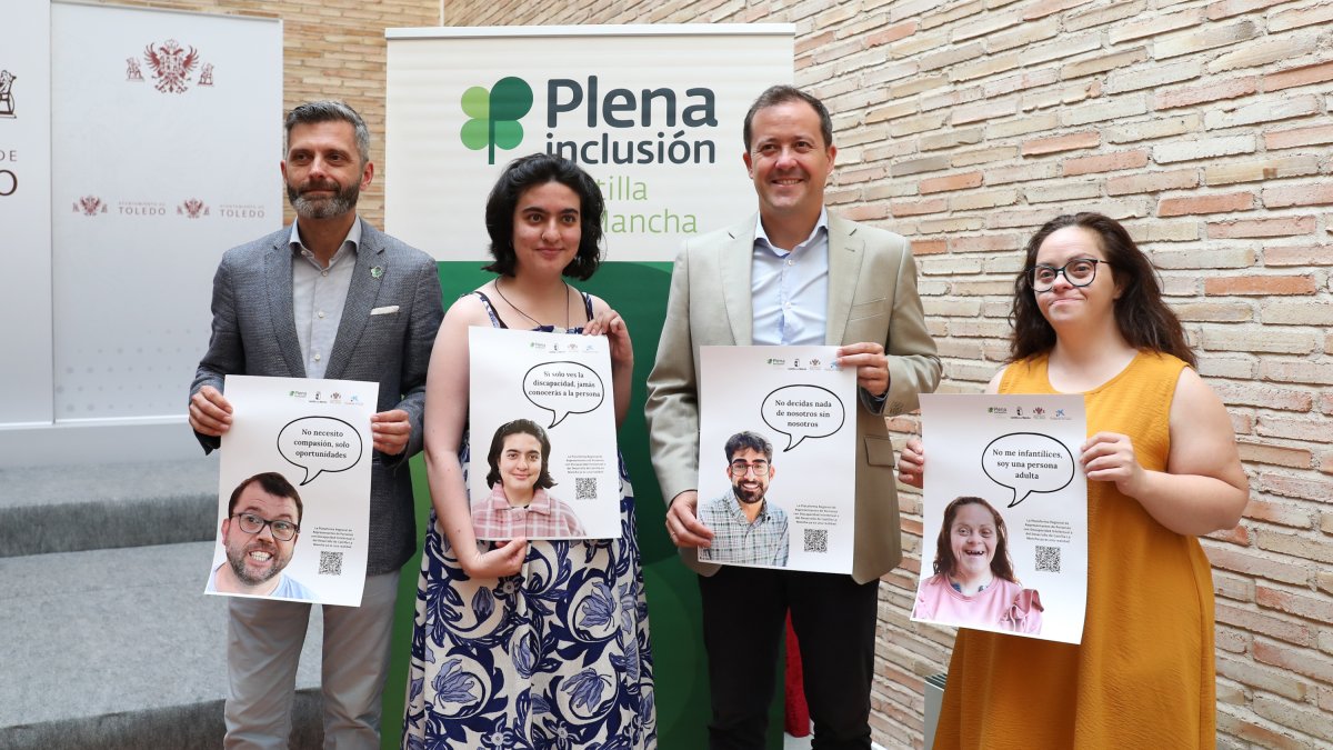 Campaña de inclusión impulsada por el Ayuntamiento de Toledo.