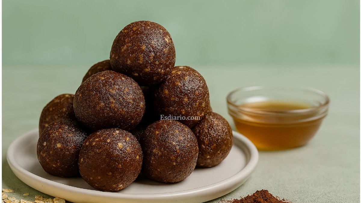 
                Trufas de avena y chocolate sin horno: el dulce fácil y saludable que se prepara en 10 minutos
             