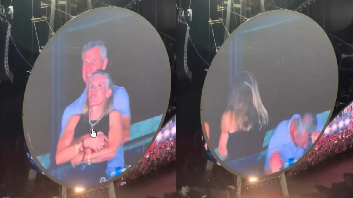 El momento de la polémica